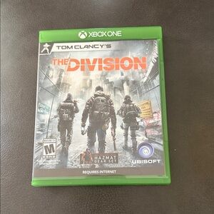 Tom Clancy's The Division Xbox One Video Game - Green Case